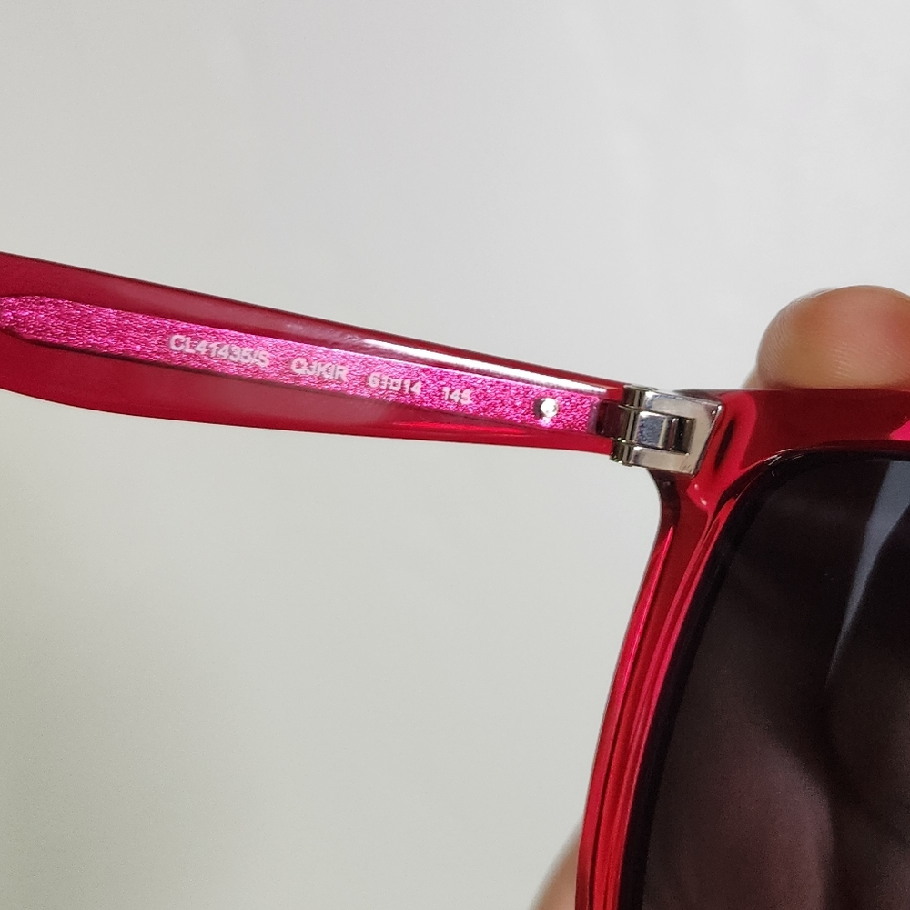 Celine Acetate Thin Shadow Flat Top Sunglasses Fu… - image 4